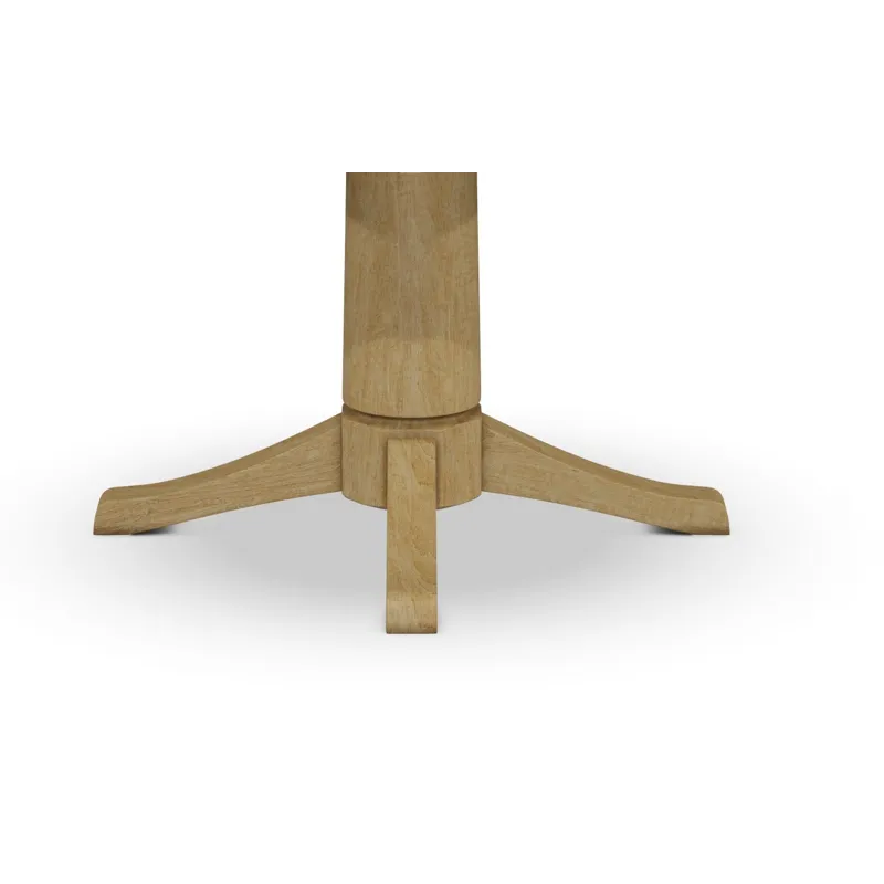 Build Your Own Pedestal Table w/30"H Transitional Pedestal for Extension Tops
