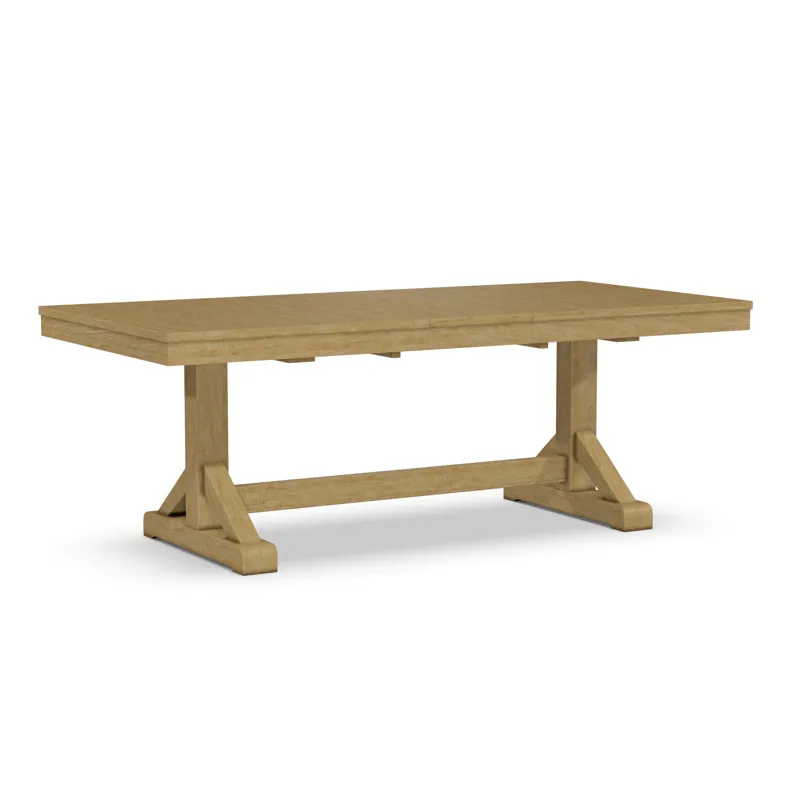 Canyon Butterfly Leaf Trestle Table w/ Canyon Trestle Base