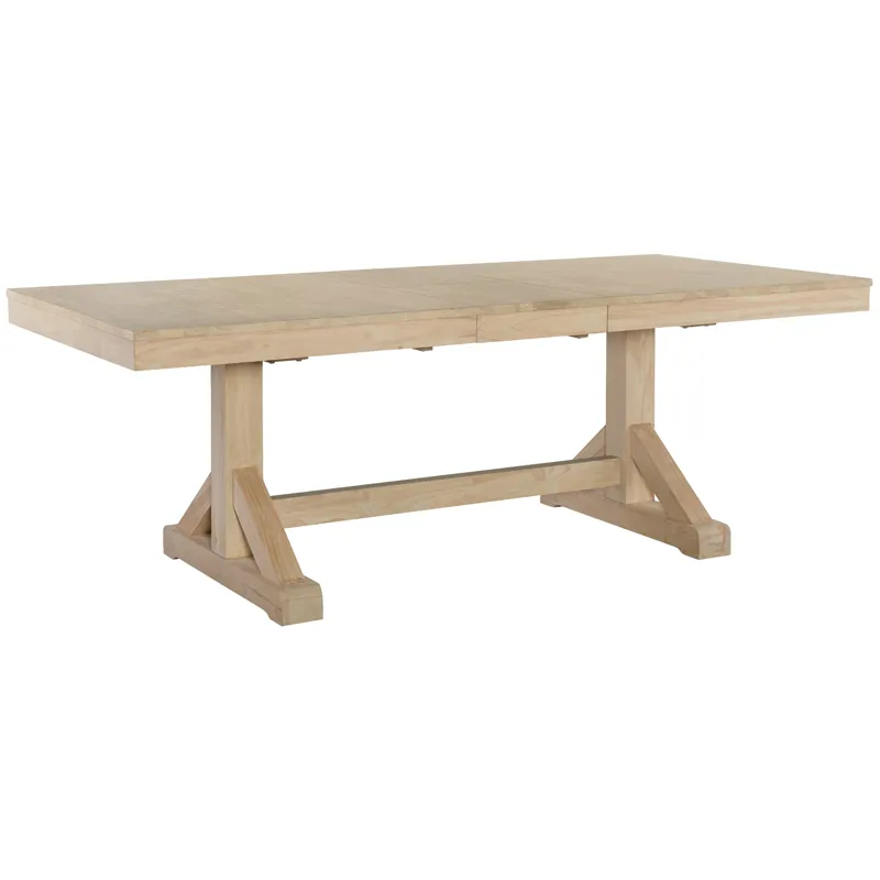 Canyon Butterfly Leaf Trestle Table w/ Canyon Trestle Base