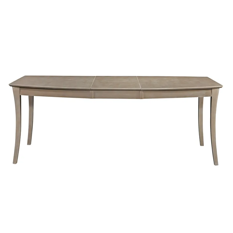 Cosmopolitan Collection - Salerno Butterfly Extension Table in Taupe Gray