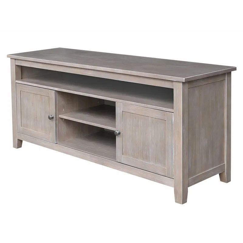 Destinations Collection - Sturbridge TV Stand in Taupe Gray
