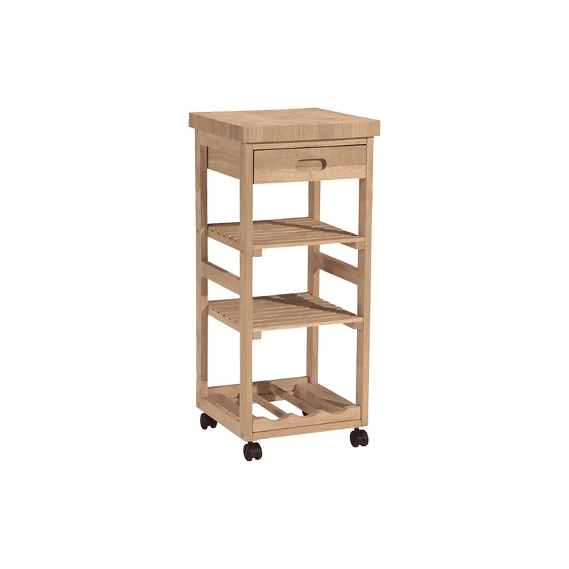 Trolley Cart w/ Real Butcher Top