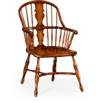 Windsor Chair With Splat Back Arm