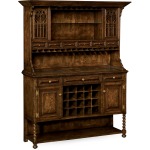 "Tudorbethan" Dark Oak Dresser For Drinks Storage