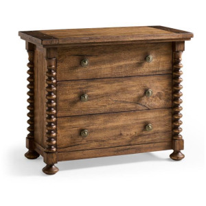 Tamarisk 3 Drawer Nightstand