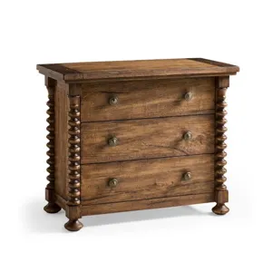 Tamarisk 3 Drawer Nightstand
