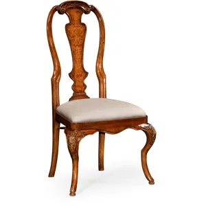 William Mary Inlaid Chair Side