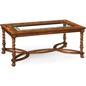 Rectangular Oyster Eglomise Coffee Table