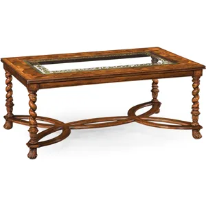 Rectangular Oyster Eglomise Coffee Table