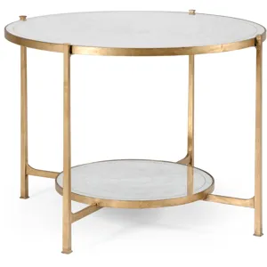Eglomise Gilt Iron Centre Table