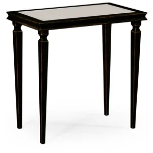 Italian Bronze Rectangular Side Table