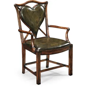 Playing Card "heart" Chair Arm