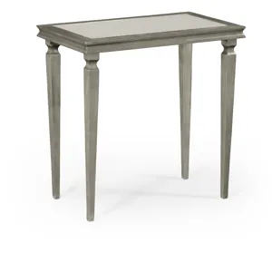 Italian Silver Rectangular Side Table