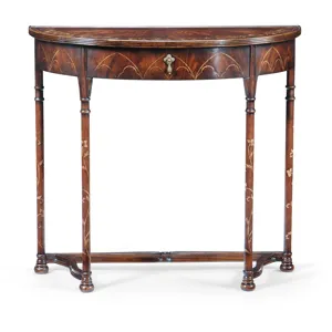 "gothic" Mahogany Console