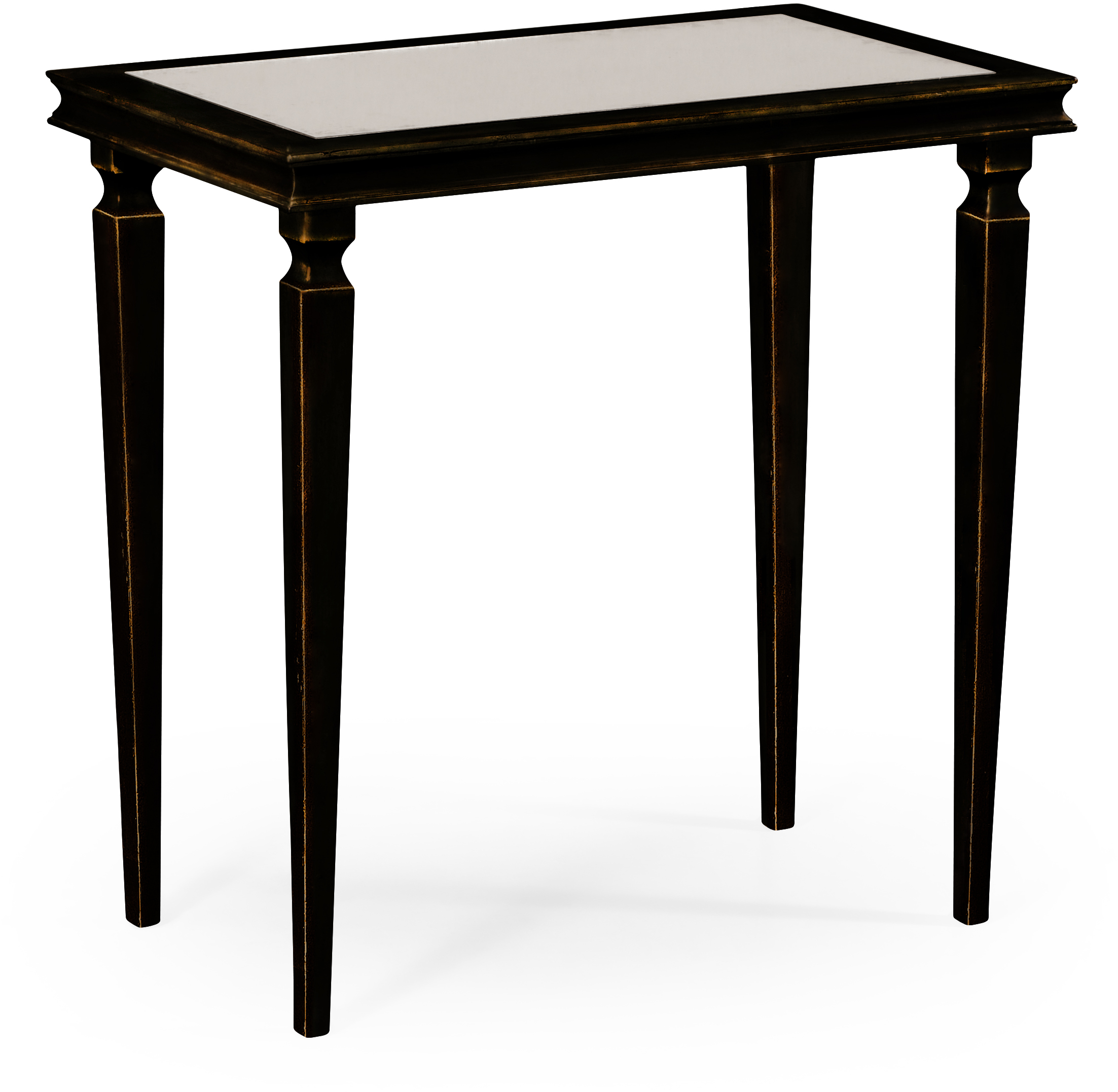 Italian Bronze Rectangular Side Table 494065B by Jonathan Charles at