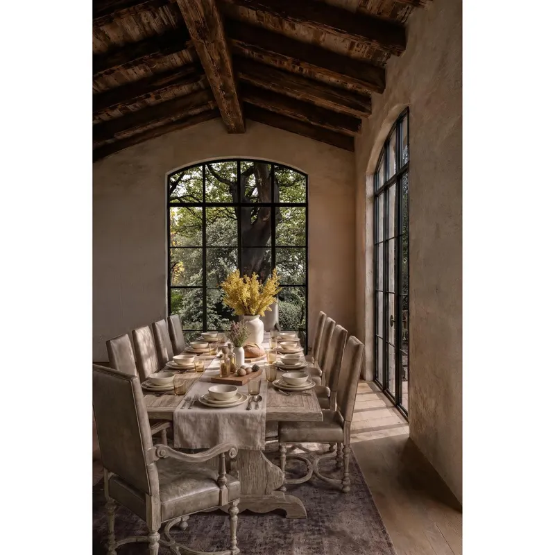 Sagehill Rectangular Trestle Table 96"