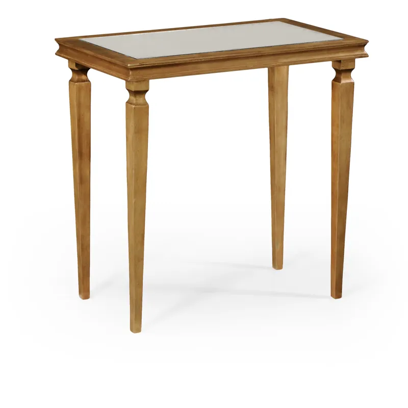 Italian Gilded Rectangular Side Table