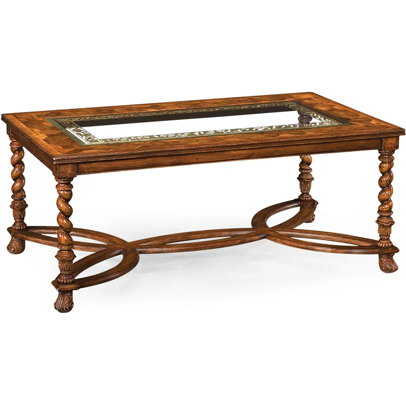 Rectangular Oyster Eglomise Coffee Table