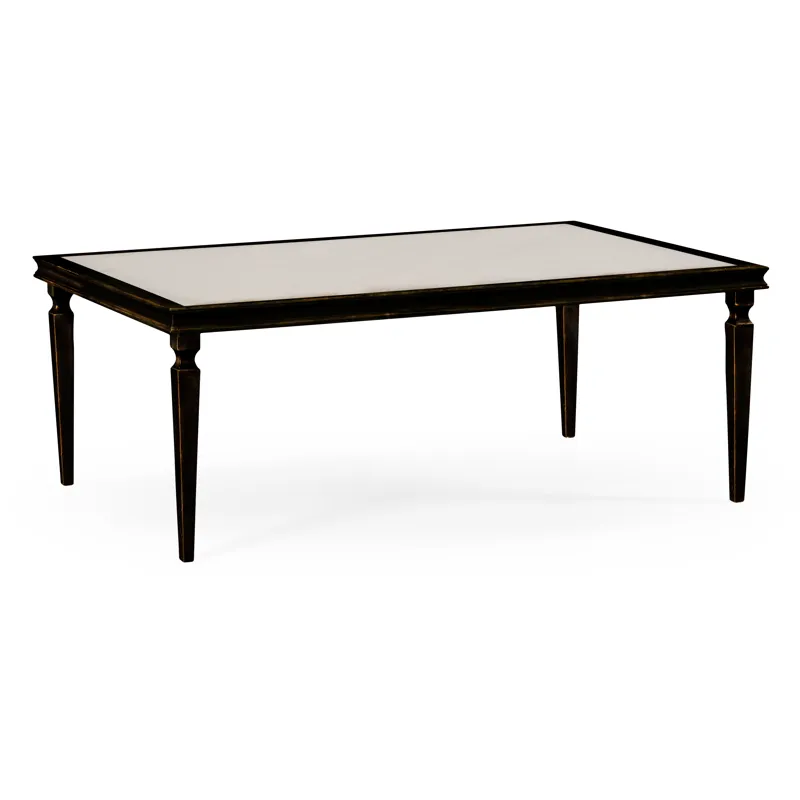 Italian Bronze Rectangular Coffee Table