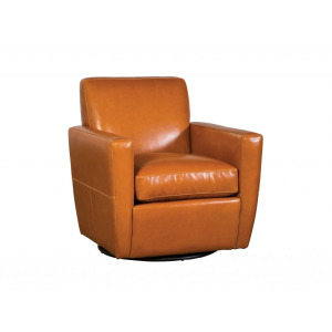 Vancouver Leather Swivel Chair