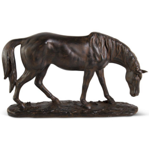 11.25" Brown Resin Horse