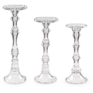 Glass Candle Holder - Medium
