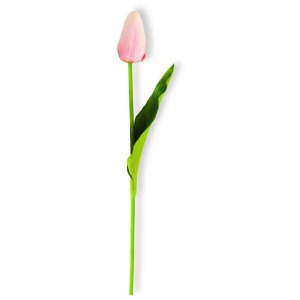 10.5 Pink Real Touch Mini Tulip Stem