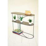 Oval Metal Sofa Table