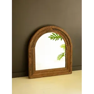 Arched Top Recycled Framed Wall Mirror