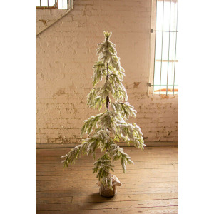 Artificial Frosted Christmas Tree - Large