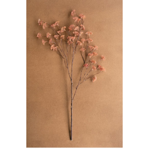 Artificial Blush Rice Flower Stem