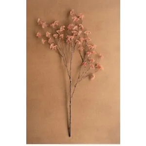 Artificial Blush Rice Flower Stem