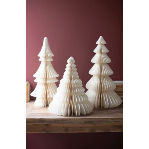 Accordion Paper Christmas Trees - Set of 3
