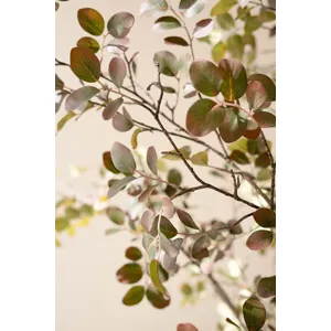 Artificial Crepe Myrtle Tree in a Black Plastic Pot