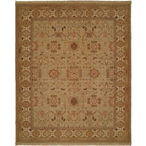 Soumak Light Green/Ivory