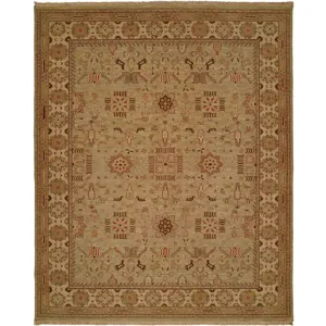 Soumak Light Green/Ivory
