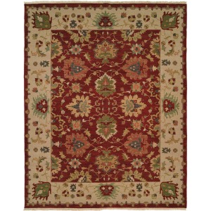 Soumak Burgundy/Ivory