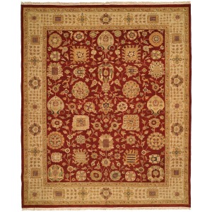 Soumak Burgundy/Ivory