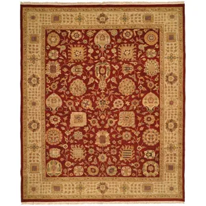 Soumak Burgundy/Ivory