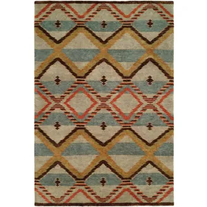 Mojave Canyon Blue Rug - 2' x 3'