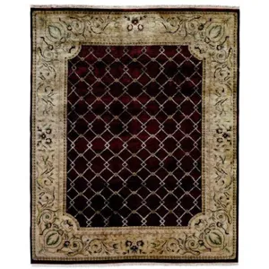 Riviera Burgundy/Ivory