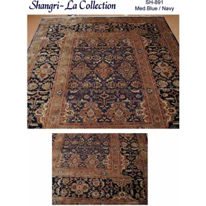 Shangri-La Medium Blue/Navy Rug