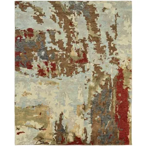 Infinity Multi Abstract Rug - 6' x 9'