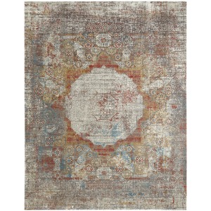 Kingsley Grey Mist Pastels Rug - 2' x 3'