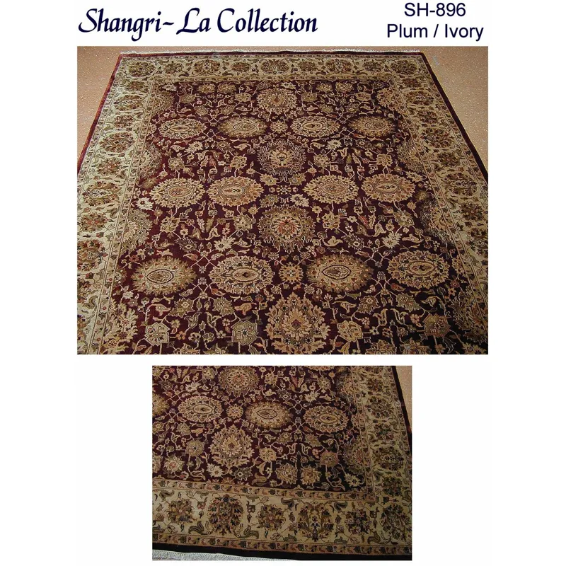 PLUM / IVORY