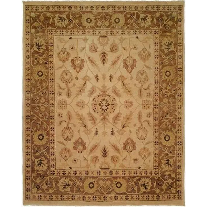 Ivory/Light Brown