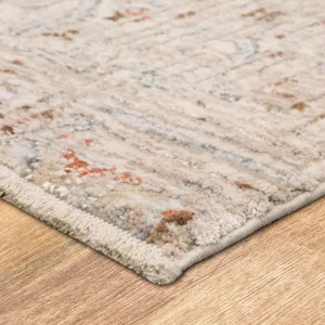 Solitude Pandosia Cream Lt Beige Rug - 2'7" x 7'3"