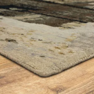 Depiction by Stacy Garcia Annora Neutral Rug - 9' x 12' Angle