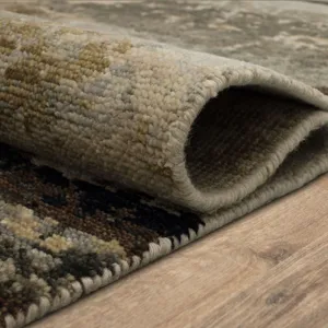 Depiction by Stacy Garcia Annora Neutral Rug - 9' x 12' Roll