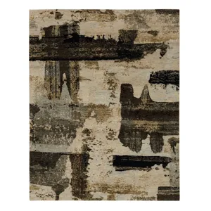 Depiction by Stacy Garcia Annora Neutral Rug - 9\' x 12\'